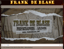 Tablet Screenshot of frankdeblase.com